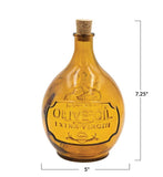 Embossed Olive Oil Bottle