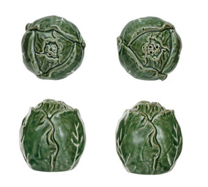 Cabbage Salt & Pepper Shakers