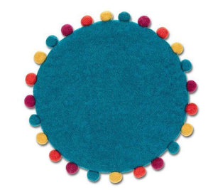 Turquoise Rainbow Trivet