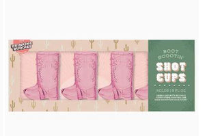 Boot Scootin Shot cups 4 pack