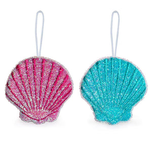 Seashell Scrub Sponges Set of Two