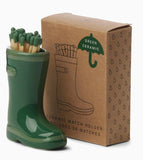 Wellington Boot Match holder with 25 Matches