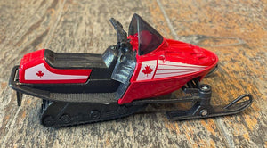 Maple Leaf Snowmobile Toy