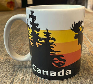 Canada Mountain Sunset Mug