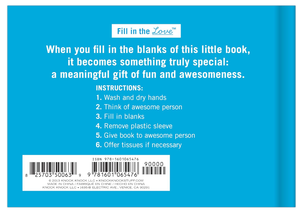Why You're Awesome Fill In The Blanks Book