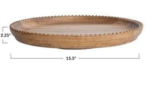 Wooden Lazy Susan