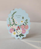 Floral Birthday Love Card