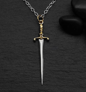 Silver Sword Necklace