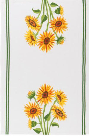 Set of 3 Sunflower Tea Towels