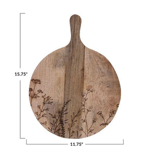 Botanical Cutting Board