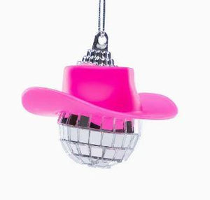 Pink Disco Ball Ornament