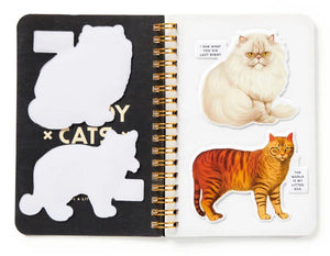 Moody Cats Sticker Book