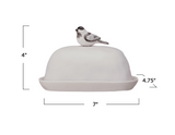 Bird Butter Dish