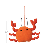 Velvet Crab Ornament