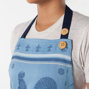 Rooster Francaise Jacquard Apron