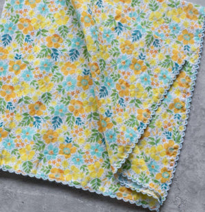 Mint Yellow Scarf