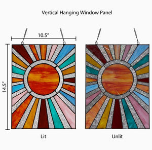 Sunburst Stained Glass