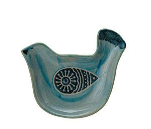 Blue Bird Trinket Dish