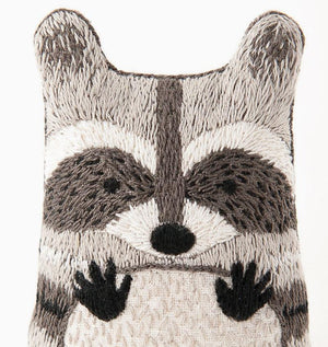 Raccoon Embroidery Kit