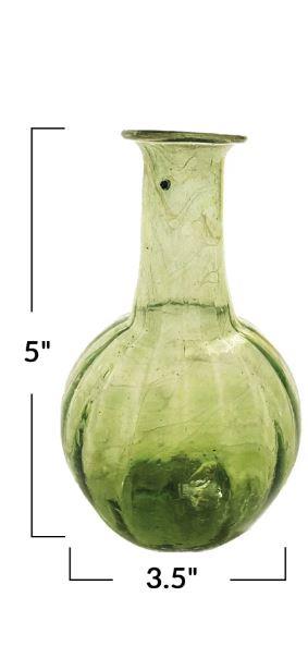 Green Glass Vase