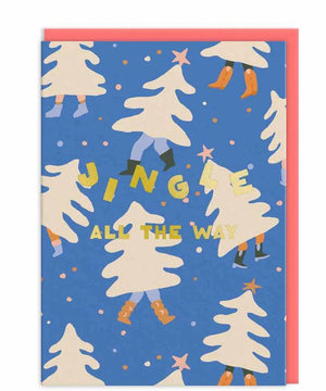 Jingle All the Way Notecards