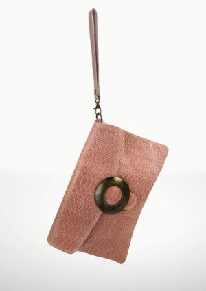 Serraje Pink Ramiz Leather Bag