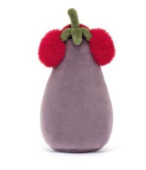 Toastie Vivacious Red Eggplant Stuffed Animal