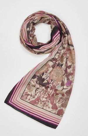 Pink Blooms Scarf