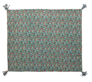 Woodland Flora and Fauna Blanket