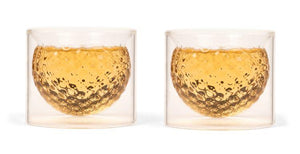 Golf Ball Glasses Set of 2