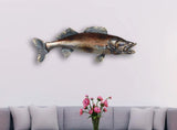 Lake Fish Metal Wall Decor