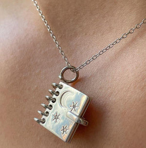 Love You To The Moon and Back Locket Necklace