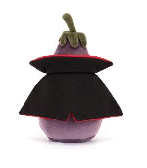 Vivacious Eggplant Vampire Stuffed Animal