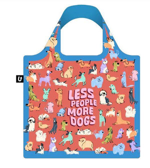 Less People, More Dogs Tote Bag