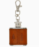 Out Camping Mini Flask Keychain