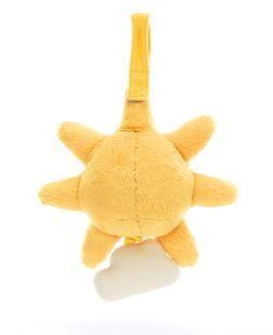 Sun Musical Pull Stuffed Animal