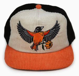 Oriole Corduroy Hat