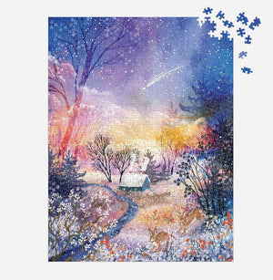 Enchanted Snowfall 1000 Piece Puzzle