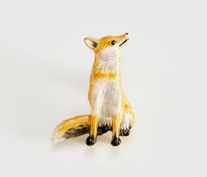 Fox Brooch