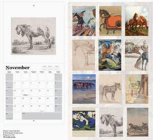 Horses 2025 Calendar