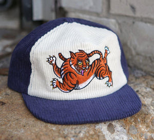 Tiger Two-Tone Corduroy Hat