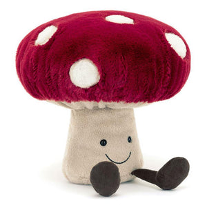 Amuseable Large Mushroom Stuffed Animal