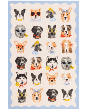 Uptown Dogs Tea Towel