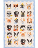 Uptown Dogs Tea Towel