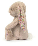 Beige Blossom Bunny Stuffed Animal