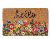 Wildflower Hello Doormat