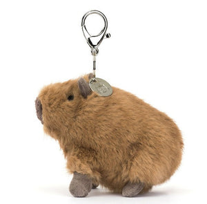 Clyde Capybara Keychain