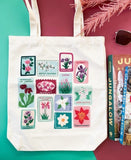 Canadian Flowers Tote Bag