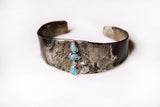 Turquoise Bronze Cuff