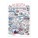 Alberta Cityscape Postcard